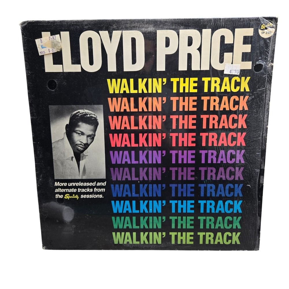 Lloyd Price Walkin' The Track Vinyl Record LP Specialty SP 2163 R&B Soul Tested